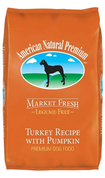 12 Lb American Natural Market Fresh Legume Free Turkey With Pumpkin - Items on Sale Now